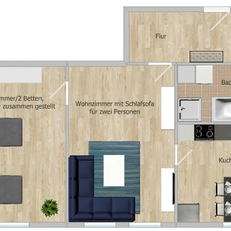 Zentral Und Ruhig In Chemnitz Apartment Exterior photo